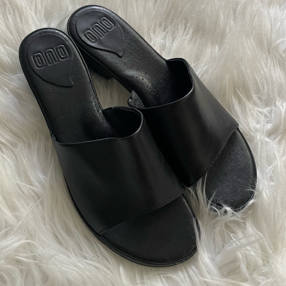 Ono leather mules size 7 NWOT